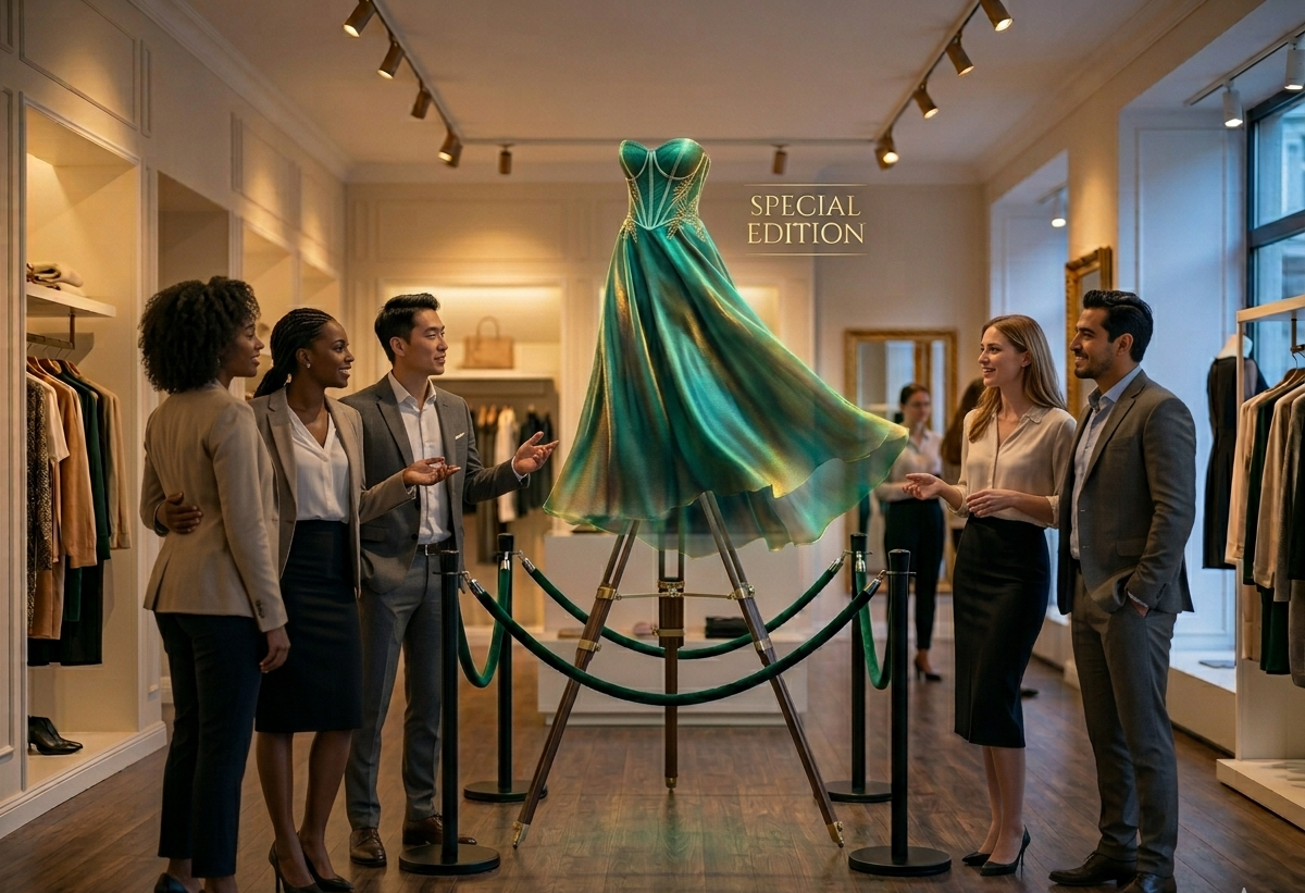 Retail hologram